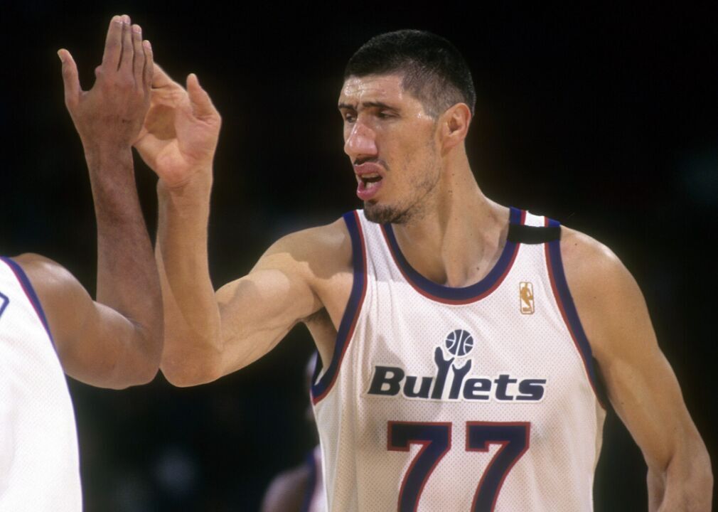 1993: Bullets teammates were tallest NBA tandem